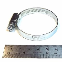 Steel Worm Gear Hose Clamp Clip size 32-50mm 1"1/4-2" Pipe Tube