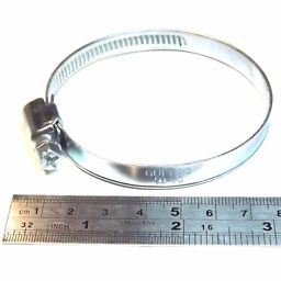 Steel Worm Gear Hose Clamp Clip size 50-70mm 2"-2"3/4 Pipe Tube