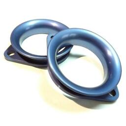 BLUE Velocity Stacks Air horns trumpets WEBER 40 DCOE IDF DELLORTO DHLA 15mm