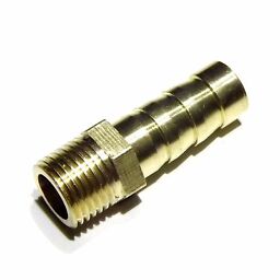Fuel union 8mm brass fitting 1/8NTP for FUEL PUMP Cylindrical or Square Facet
