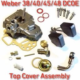 Weber DCOE top cover assembly gasket float lid needle - FAJS/EMPI 38/42/40/45/48