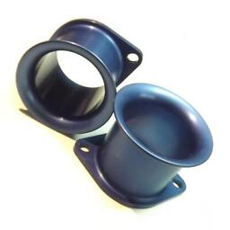 BLUE Velocity Stacks Air horns trumpets WEBER 40 DCOE IDF DELLORTO DHLA 50mm