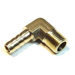 Fuel union 6mm brass fitting 1/8NTP 90° elbow FUEL PUMP Cylindrical/Square Facet