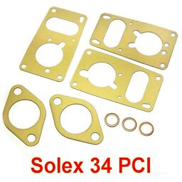 Solex 34 PCI Service kit repair rebuild gasket set BMW 700, NSU, Buggy Dichtsatz