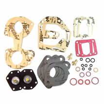 Solex 40 ADDHE gasket set complete dual kit with 6 hole diaphragm Alfa Romeo